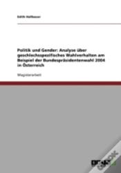 Capa do artigo Politik Und Gender