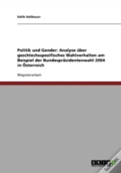 Capa do artigo Politik Und Gender
