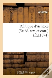 Capa do artigo Politique D Aristote 3e Edition Edition 1874