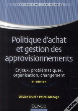 Capa do artigo Politique D'Achat Et Gestion Des Approvisionnements (4e Édition)