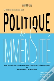 Capa do artigo Politique & Immensité