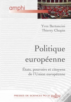 Capa do artigo Politique Européenne (Édition 2010)