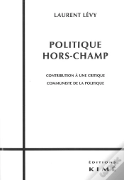 Capa do artigo Politique Hors-Champ