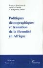 Politiques Démographiques Et Transition De La Fécondité En Afrique - Preview