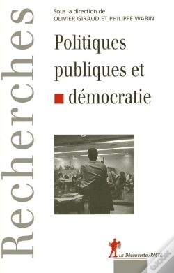 Capa do artigo Politiques Publiques Et Démocratie