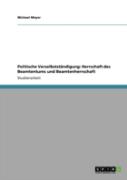 Politische Verselbststaã‚Â¤Ndigung