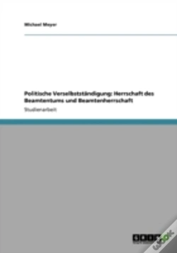 Capa do artigo Politische Verselbststaã‚Â¤Ndigung