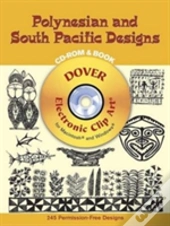 Polynesian And Oceanian Designs Cd-Rom And Book