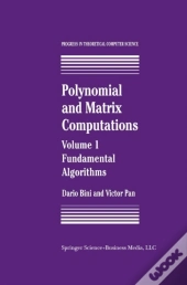 Polynomial And Matrix Computations
