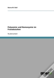 Capa do artigo Polysemie Und Homonymie Im Franzosischen