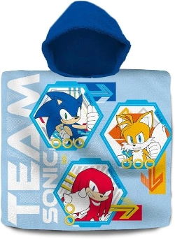 Capa do artigo Poncho Algodão Team Sonic