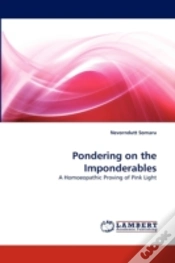 Capa do artigo Pondering On The Imponderables