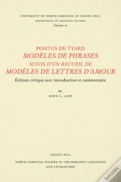 Capa do artigo Pontus De Tyard Modeles De Phrases Suivis D'Un Recueil De Modeles De Lettres D'Amour