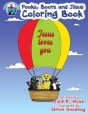 Pooks, Boots And Jesus Coloring Book - Preview