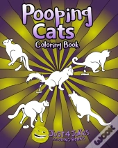 Pooping Cats Coloring Book