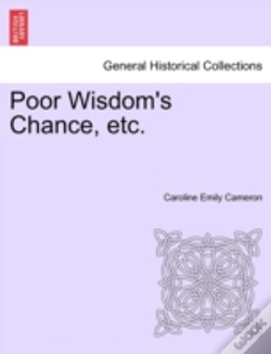 Capa do artigo Poor Wisdom'S Chance, Etc.