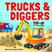 Capa do artigo Pop Up Book - Trucks And Diggers