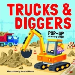 Capa do artigo Pop Up Book - Trucks And Diggers