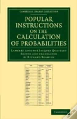 Capa do artigo Popular Instructions On The Calculation Of Probabilities