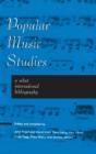 Popular Music Studies - Preview