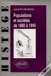 Capa do artigo Populations Et Sociétés De 1880 À 1945