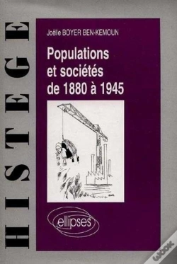 Capa do artigo Populations Et Sociétés De 1880 À 1945