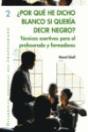 ¿Por Qué He Dicho Blanco Si Quería Decir Negro? - Preview
