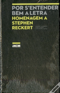 Capa do artigo Por S'Entender Bem a Letra - Homenagem a Stephen Reckert