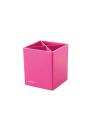 Porta-Canetas Quadrado Ambar Essential Rosa - Preview