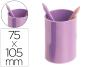 Porta Lápis Archivo 2000 Ecogreen Plástico 100% Reciclado e Reciclável Cor Malva Pastel - Preview