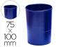 Porta lapis q-connect plastico azul opaco - Preview