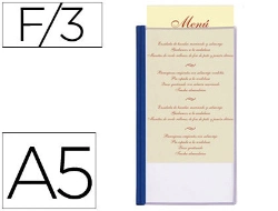Capa do artigo Liderpapel menu holder, A5 size, 3 pages