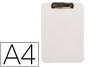 Porta notas q-connect plastico din a4 branco 2,5mm - Preview