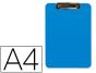 Porta notas q-connect plastico din a4 celeste 2,5mm - Preview
