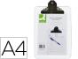 Porta Notas Q-Connect Plástico Din A4 Transparente Extra Duro - Preview