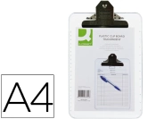 Capa do artigo Porta Notas Q-Connect Plástico Din A4 Transparente Extra Duro