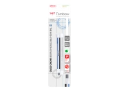 Capa do artigo Portagomas tombow mono zero con clip goma rectangular 2,5mm x 5mm+ 2 recambios