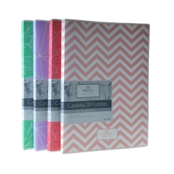Capa do artigo Portfolio A4 20 folhas North Glace (1 unidade)