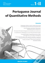 Capa do artigo Portuguese Journal of Quantitative Methods - Volume 1-II
