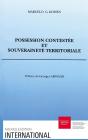 Possession Contestée Et Souveraineté Territoriale - Preview