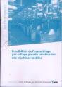 Possibilités De L'Assemblage Par Collage Pour La Construction Des Machines Textiles - Preview