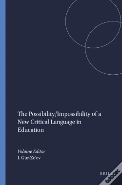 Capa do artigo Possibility/Impossibility Of A New Critical Language In Education