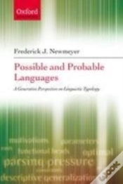 Capa do artigo Possible And Probable Languages
