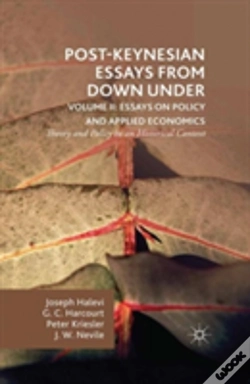 Capa do artigo Post-Keynesian Essays From Down Under