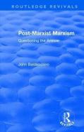 Post-Marxist Marxism
