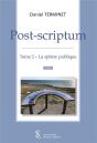 Post Scriptum T.2 : La Sphère Publique - Preview