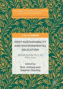 Post-Sustainability And Environmental Education