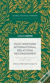 Capa do artigo Post-Western International Relations Reconsidered