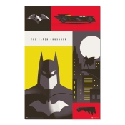 Capa do artigo Poster Batman 100 Aniversario Wb