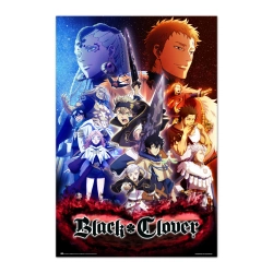 Capa do artigo Poster Black Clover All Characters